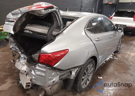 2019 Acura Tlx Standard from USA, damaged, VIN 19UUB1F3XKA007720
